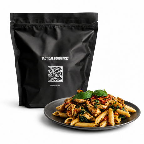 Tactical Foodpack - BigBag Arrabiata Pasta Med Kylling (3,1 kg)-1-XtraGrej
