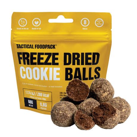 Tactical Foodpack - Frysetørrede Småkagekugler, 280 Kcal-1-XtraGrej