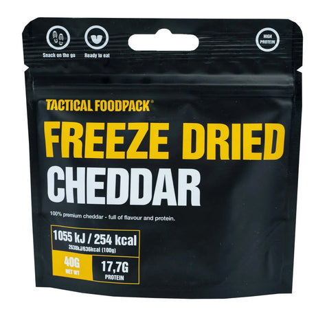 Tactical Foodpack - Frysetørret Cheddar, 102 Kcal-2-XtraGrej