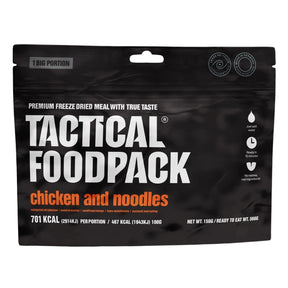 Tactical Foodpack - Nudler Med Kylling - Stor Portion, 701 Kcal-1-XtraGrej