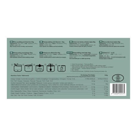 Tactical Foodpack - Risbudding Med Bær (425 Kcal)-3-XtraGrej