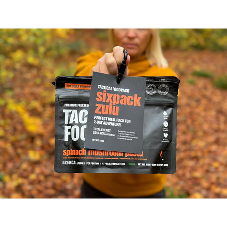 Tactical Foodpack - Sixpack Zulu Feltration, 6 måltider, 2.949 Kcal-4-XtraGrej