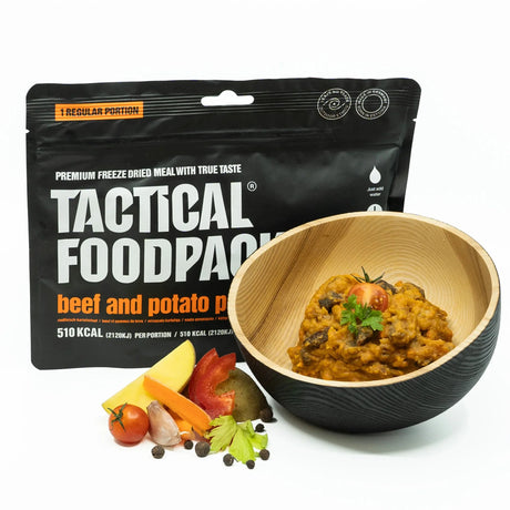 Tactical Foodpack - Stuvning Med Oksekød Og Kartoffel, 510 kcal-1-XtraGrej