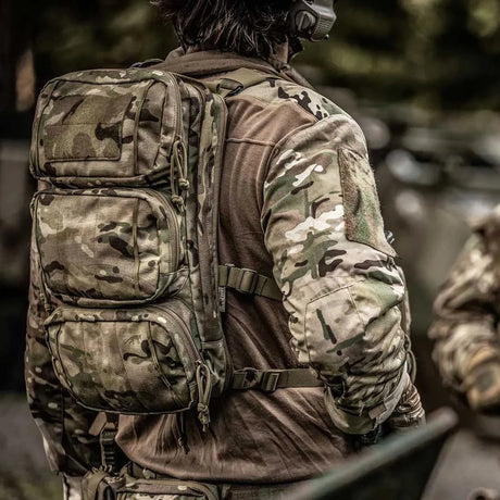 Tasmanian Tiger - Modular Chest Rig Rygsæk 20L // Multicam-12-XtraGrej