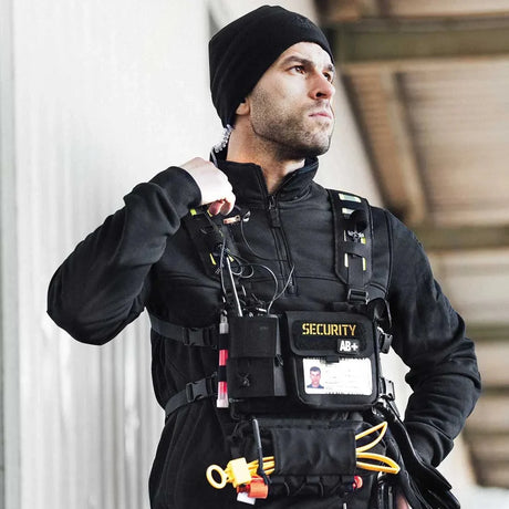 Tasmanian Tiger - Security Pro Chest Rig // Sort-8-XtraGrej
