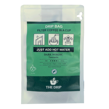 The Drip - Kaffe Drip Bags, Dark Nordic 4-pak-1-XtraGrej