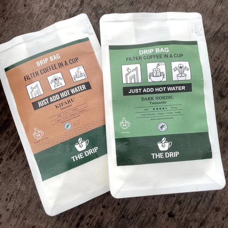 The Drip - Kaffe Drip Bags, Kifaru 4-Pak-5-XtraGrej