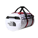 The North Face - Base Camp Duffel Bag Medium 71L // Hvid/ Rød-1-XtraGrej