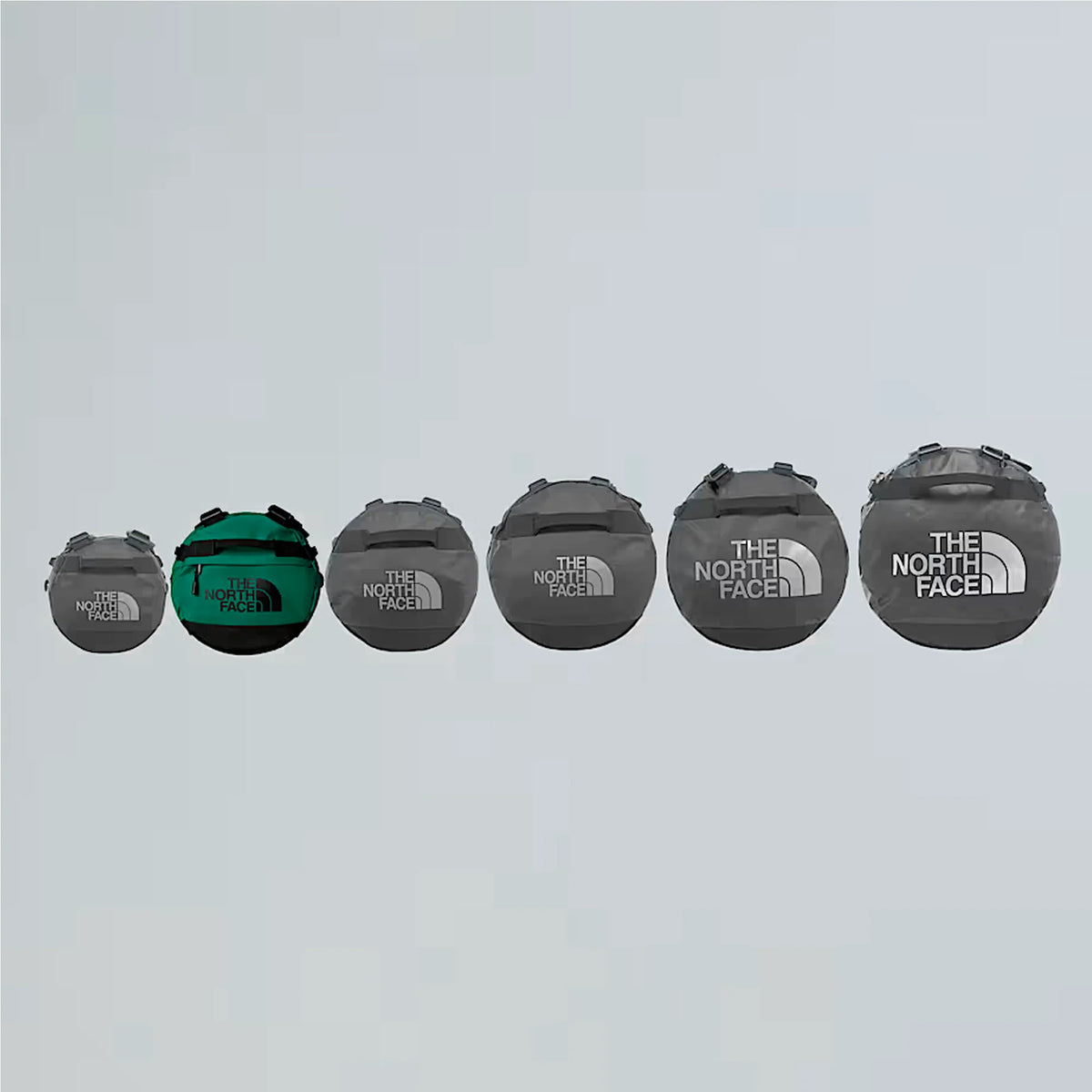 The North Face - Base Camp Duffel Bag Small 50L // Evergreen-4-XtraGrej