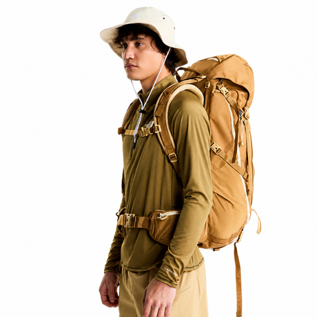 The North Face - Terra 55 Vandrerygsæk 55L // Utility Brown / Khaki Stone-7-XtraGrej