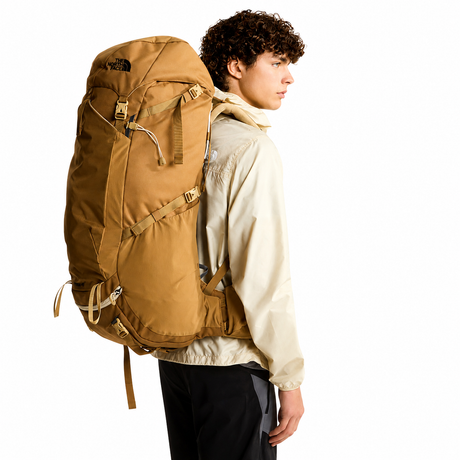 The North Face - Terra 65 Vandrerygsæk 65L // Utility Brown / Khaki Stone-8-XtraGrej