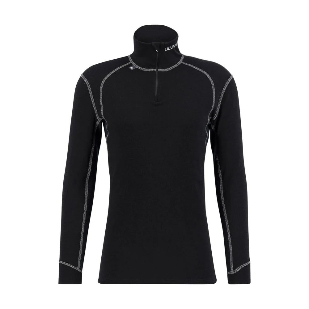 Ulvang - Thermo Turtle Neck Herre Undertrøje Sort-1-XtraGrej
