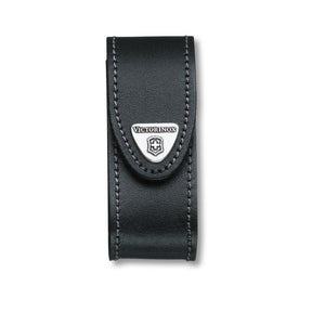 Victorinox - Bælteetui i læder m. velcrolukning til Swiss Army 91 mm (2-4 lag)-1-XtraGrej