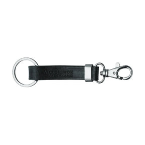 Victorinox - Nøglevedhæng i sort læder m. karabinhage-1-XtraGrej