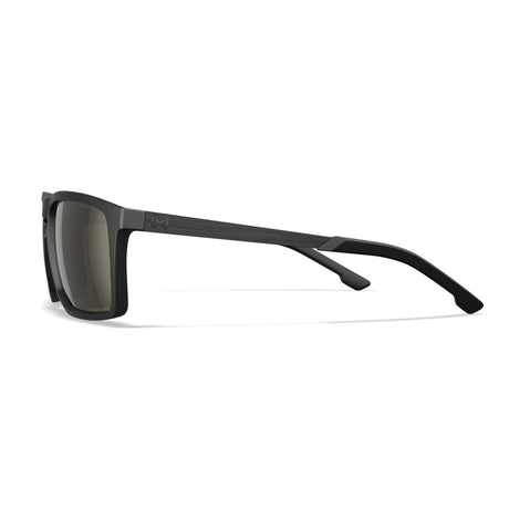 Wiley X - AXE Captivate Solbriller // Pol Tungsten Mirror - Matte Black Frame-4-XtraGrej