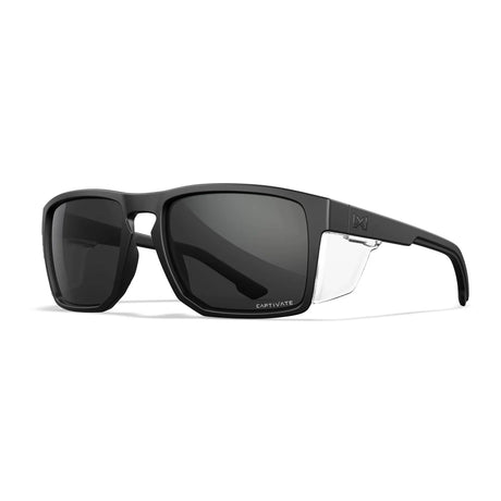 Wiley X - FOUNDER Captivate Solbriller // Grey - Matte Black Frame-2-XtraGrej