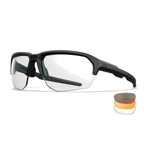 Wiley X - JAKL Ballistiske Briller - 3 Linser // Sort-3-XtraGrej