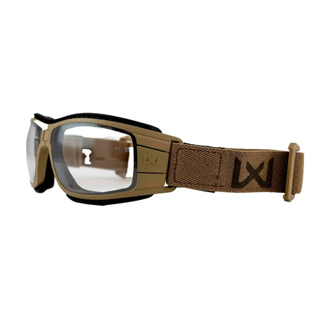 Wiley X - LYNX Sikkerhedsbriller // Grey/Clear - Tan Frame-1-XtraGrej