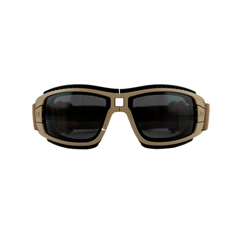 Wiley X - LYNX Sikkerhedsbriller // Grey/Clear - Tan Frame-2-XtraGrej