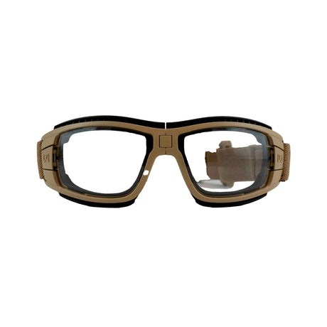 Wiley X - LYNX Sikkerhedsbriller // Grey/Clear - Tan Frame-3-XtraGrej
