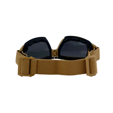 Wiley X - LYNX Sikkerhedsbriller // Grey/Clear - Tan Frame-7-XtraGrej