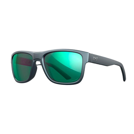 Wiley X - OVATION Solbriller // Captivate Pol Green Mirror / Matte Graphite Frame-1-XtraGrej