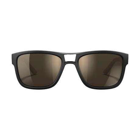 Wiley X - OVATION Solbriller // Captivate Tungsten Mirror - Matte Black/Tan Frame-2-XtraGrej