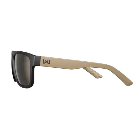 Wiley X - OVATION Solbriller // Captivate Tungsten Mirror - Matte Black/Tan Frame-3-XtraGrej