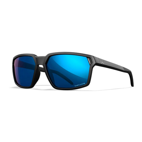 Wiley X - SIERRA Captivate Solbriller // Pol Blue Mirror - Matte Black Frame-1-XtraGrej