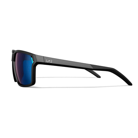 Wiley X - SIERRA Captivate Solbriller // Pol Blue Mirror - Matte Black Frame-4-XtraGrej