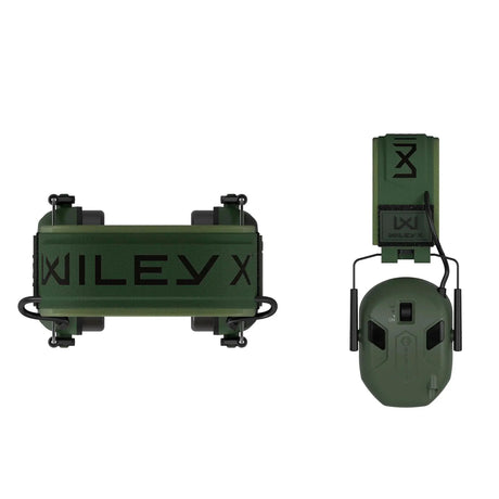 Wiley X - VAPOR COMM Shooting Range Kit med Earmor M300WXJ Aktiv Høreværn-8-XtraGrej